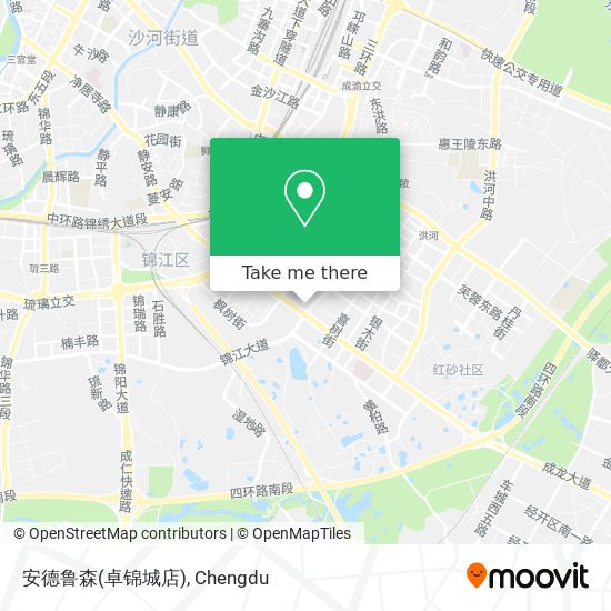 安德鲁森(卓锦城店) map
