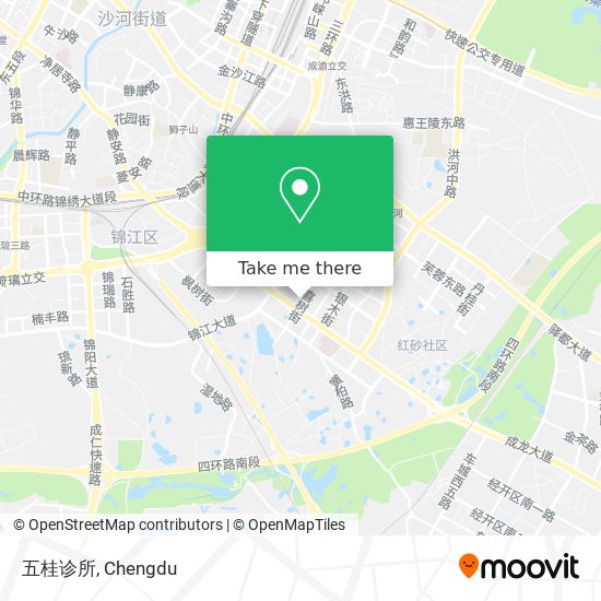 五桂诊所 map