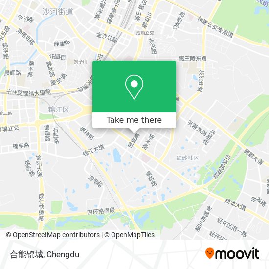 合能锦城 map