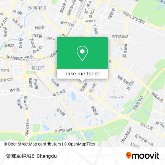 紫郡卓锦城6 map