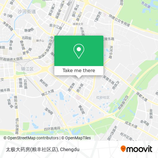 太极大药房(粮丰社区店) map