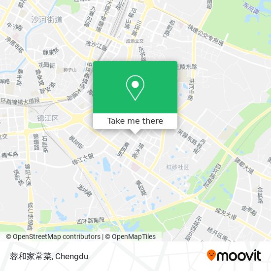 蓉和家常菜 map
