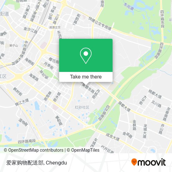 爱家购物配送部 map