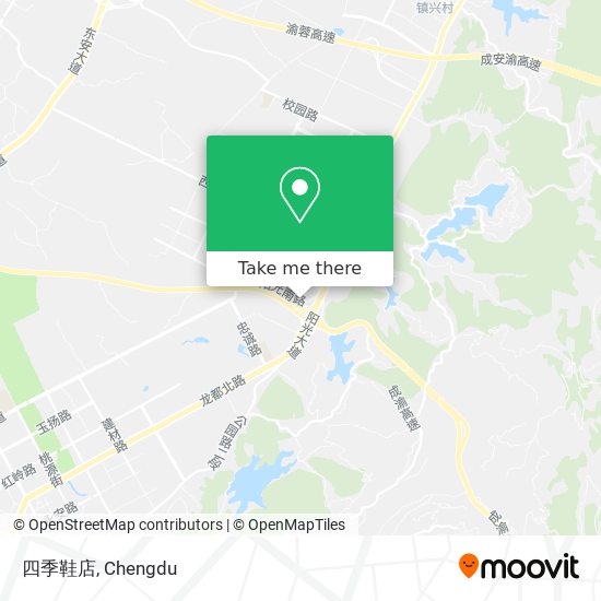 四季鞋店 map