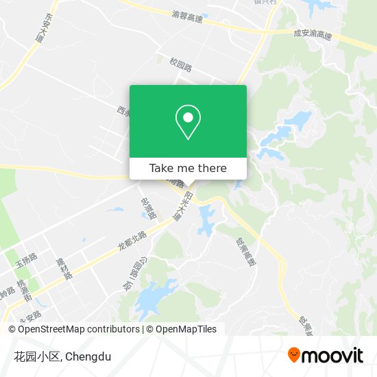 花园小区 map