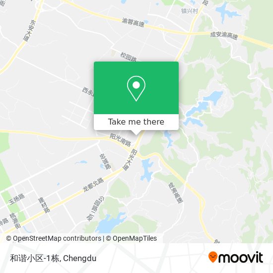 和谐小区-1栋 map