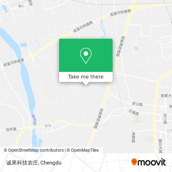 诚果科技农庄 map