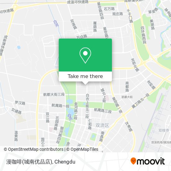 漫咖啡(城南优品店) map