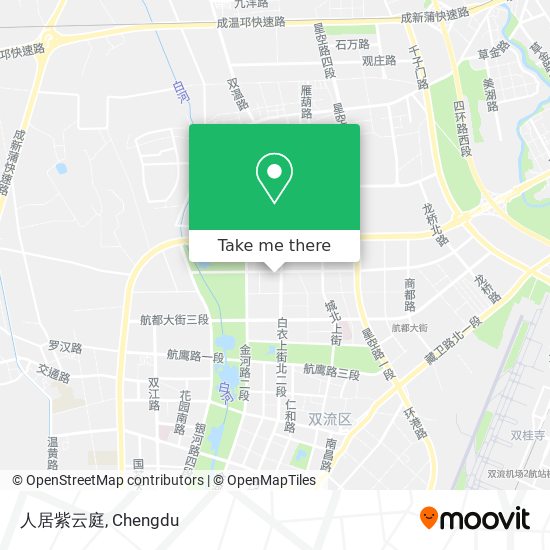 人居紫云庭 map
