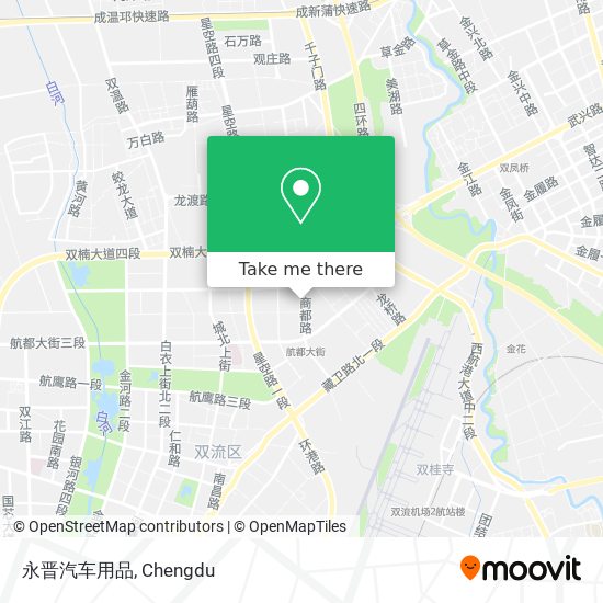 永晋汽车用品 map