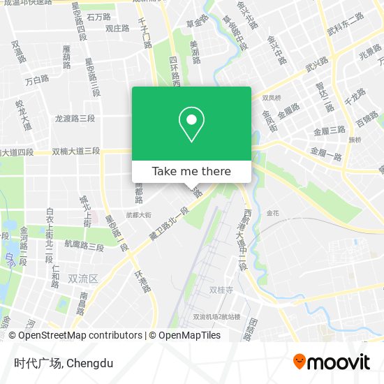 时代广场 map