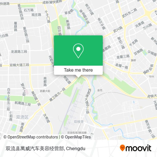 双流县萬威汽车美容经营部 map