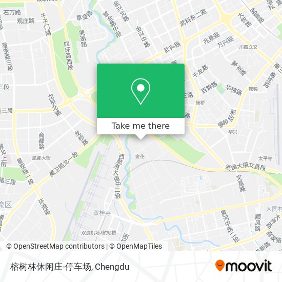 榕树林休闲庄-停车场 map