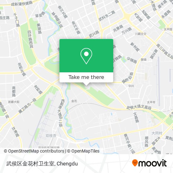 武侯区金花村卫生室 map
