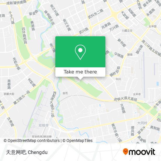 天意网吧 map