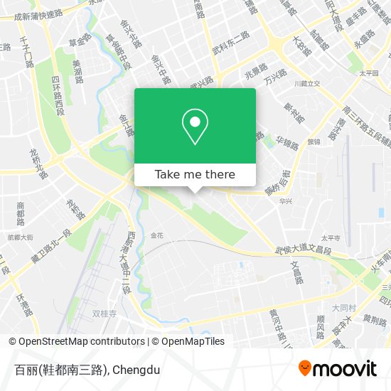 百丽(鞋都南三路) map