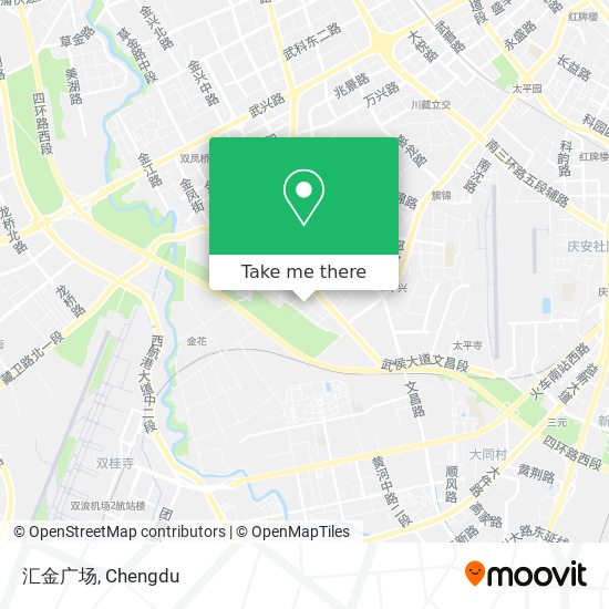 汇金广场 map