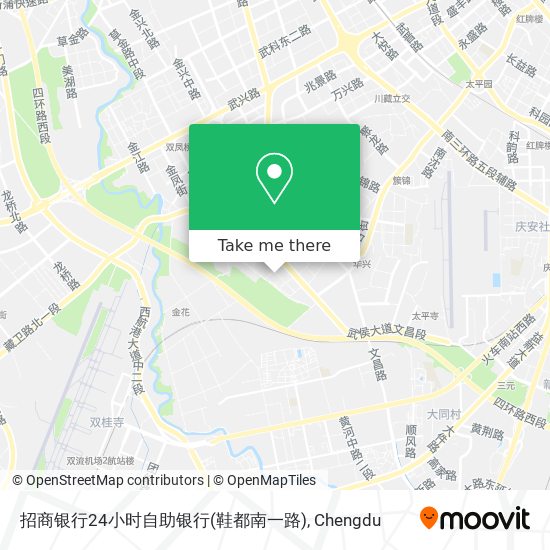 招商银行24小时自助银行(鞋都南一路) map