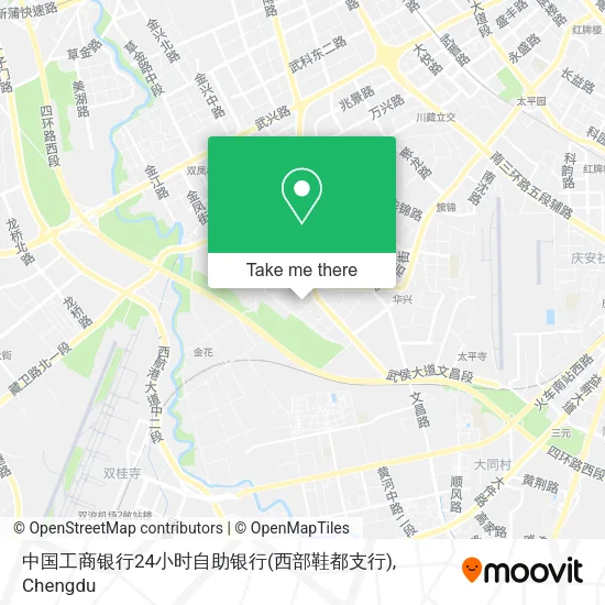 中国工商银行24小时自助银行(西部鞋都支行) map