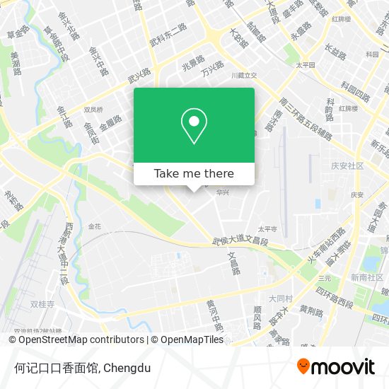 何记口口香面馆 map
