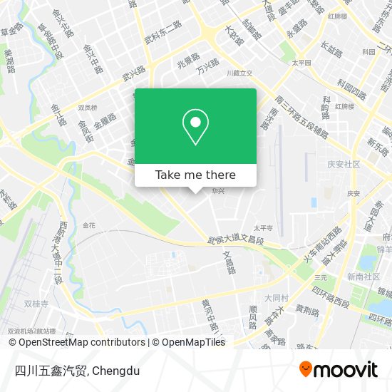 四川五鑫汽贸 map