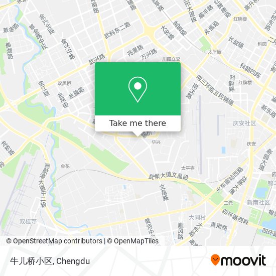 牛儿桥小区 map