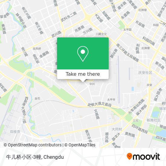 牛儿桥小区-3幢 map