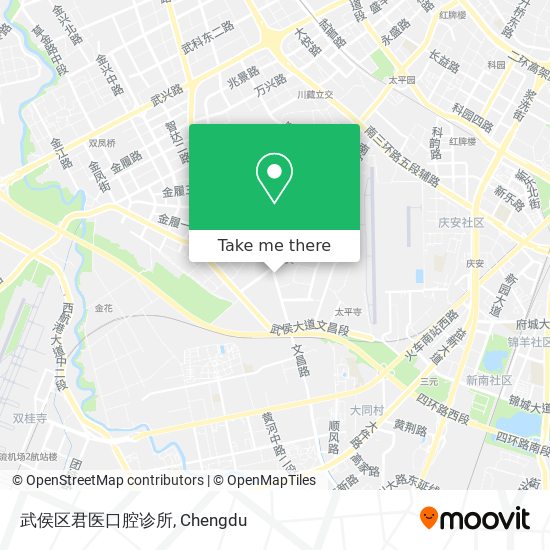 武侯区君医口腔诊所 map