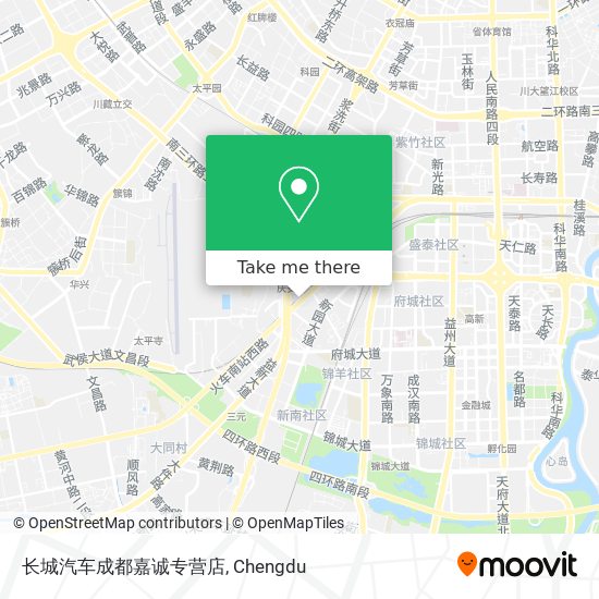 长城汽车成都嘉诚专营店 map