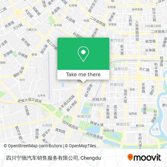 四川宁驰汽车销售服务有限公司 map