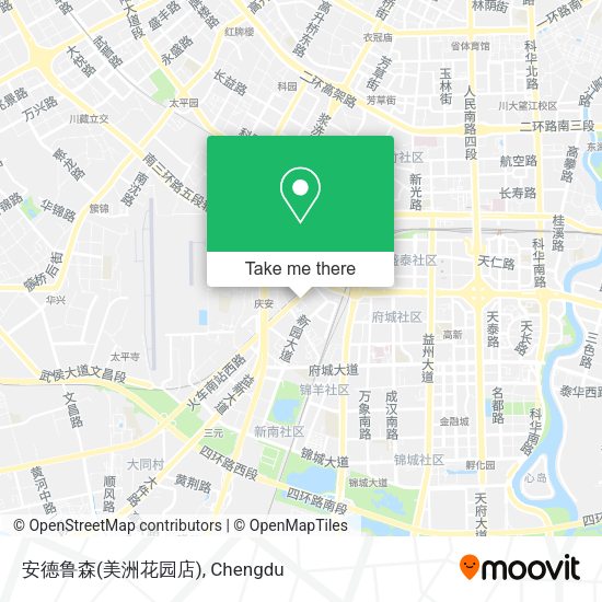 安德鲁森(美洲花园店) map