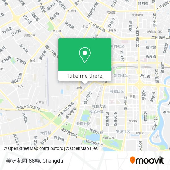 美洲花园-88幢 map