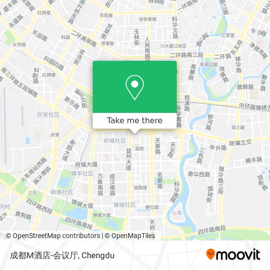 成都M酒店-会议厅 map