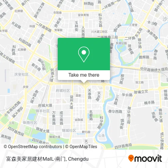 富森美家居建材MalL-南门 map