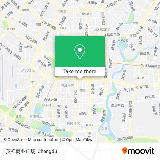 英祥商业广场 map