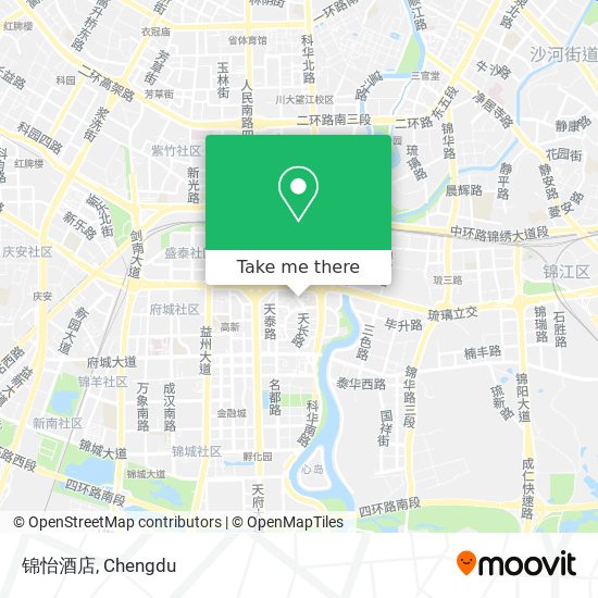 锦怡酒店 map