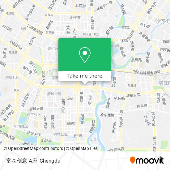 富森创意-A座 map