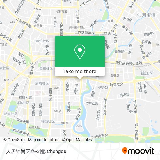 人居锦尚天华-3幢 map