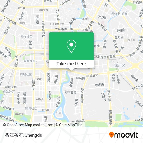 香江茶府 map