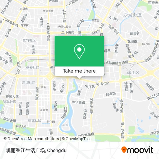 凯丽香江生活广场 map