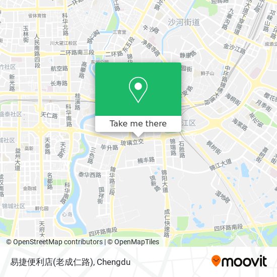 易捷便利店(老成仁路) map