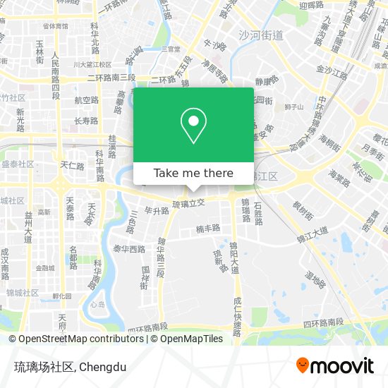 琉璃场社区 map
