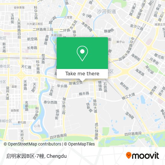 启明家园B区-7幢 map