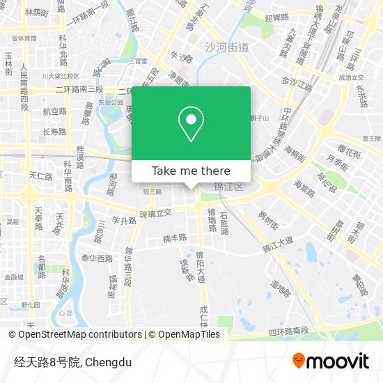 经天路8号院 map