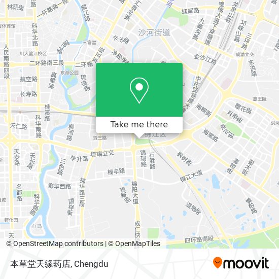 本草堂天缘药店 map