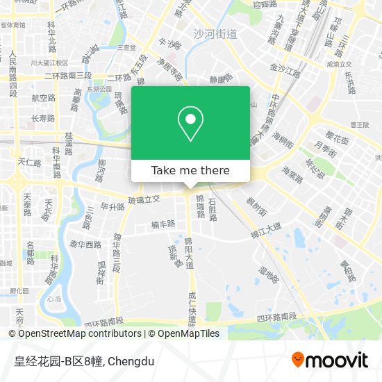 皇经花园-B区8幢 map