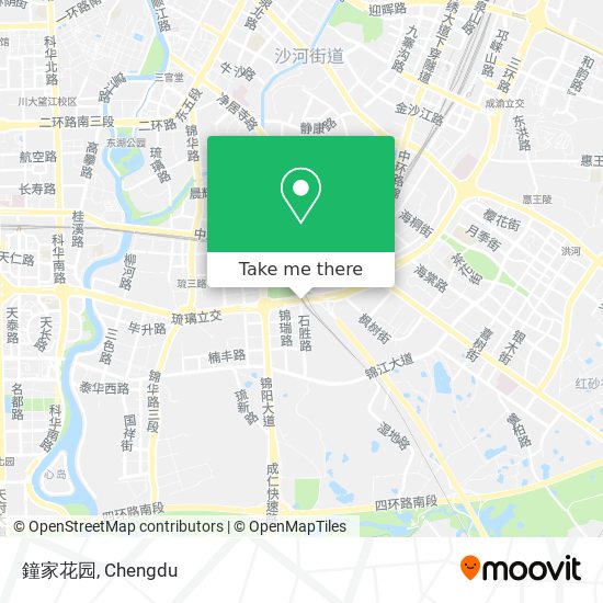 鐘家花园 map