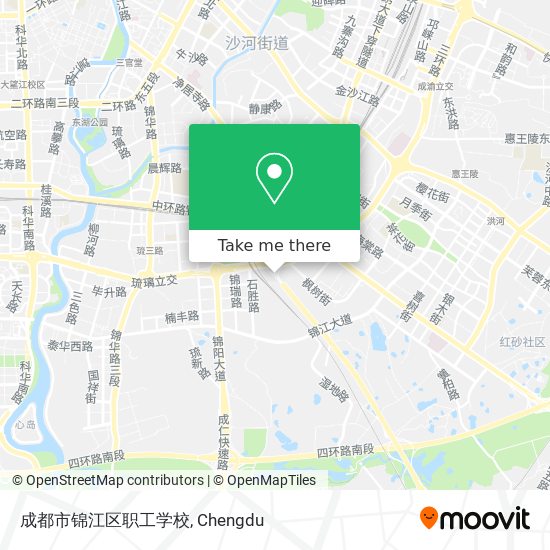 成都市锦江区职工学校 map