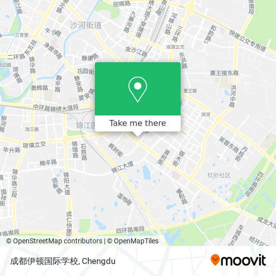 成都伊顿国际学校 map