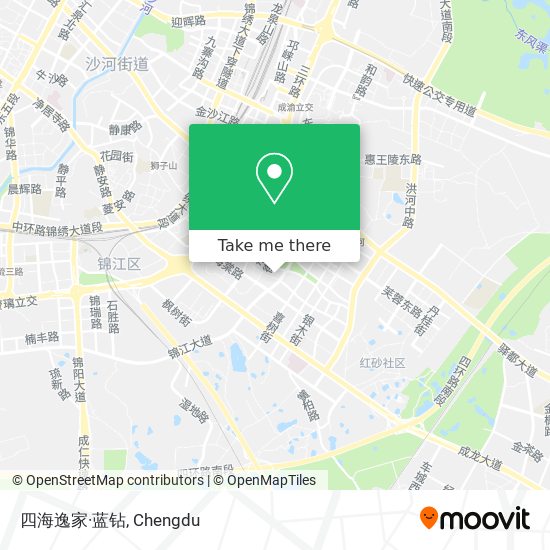 四海逸家·蓝钻 map